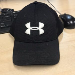 Under Armour hats (red,black, green) fitted